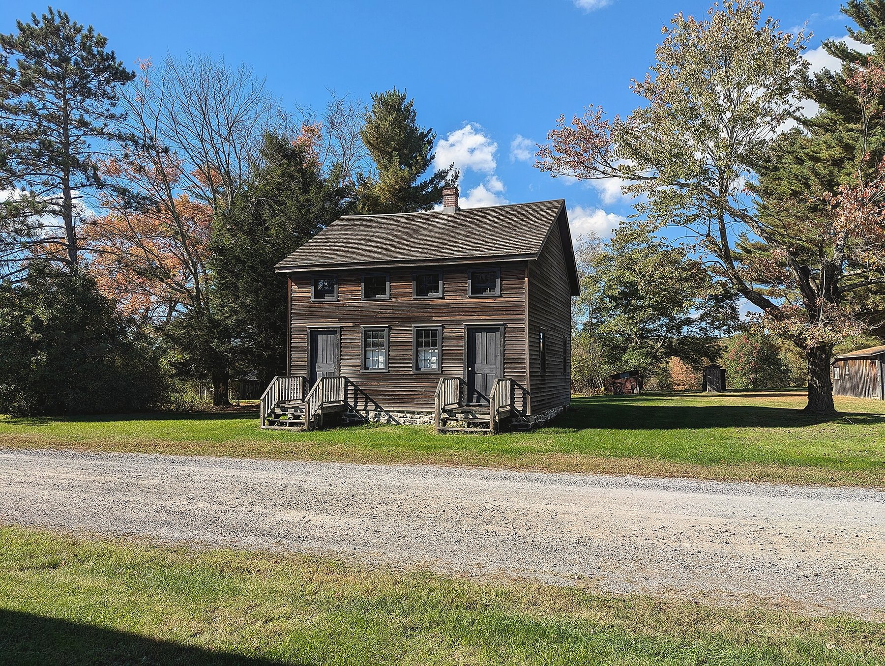 Company double housing at Eckley Miners' Village